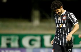 Alexandre Pato do Corinthians durante partida vlida pelo Campeonato Brasileiro, realizada no estdio Couto Pereira