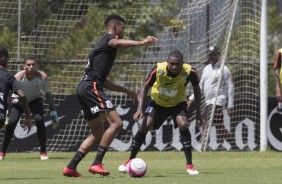 Carlinhos faz seu ltimo treino; O atacante foi emprestado e no atua pelo Corinthians neste ano