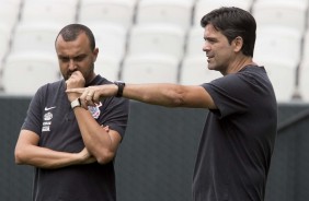 Comisso tcnica comandou treino aberto na Arena Corinthians