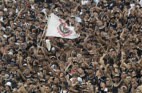 A torcida lotou a Arena Corinthians para assistir ao primeiro Drbi de 2018