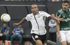 Emerson Sheik atuando contra o Palmeiras, no primeiro jogo da final do Paulisto  2018