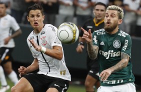 Vital durante jogo contra o Palmeiras, na Arena Corinthians, pela final do Paulisto 2018
