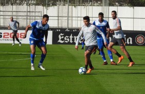 Marquinhos Gabriel tambm participou do jogo-treino contra o So Caetano, no CT