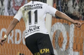 Romero anotou o segundo tento do Timo contra o Botafogo, na Arena Corinthians