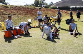 Elenco fez o ltimo treino antes do jogo contra o Vasco no CT do Brasiliense