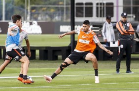 Corinthians se reapresenta no CT Joaquim Grava aps virada contra o Sport