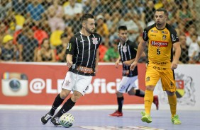 Murilo em jogada durante goleada contra o Sorocaba, pela Liga Paulista de Futsal