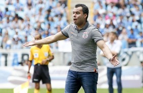 Jair Ventura saiu derrotado em sua ltima partida como treinador do Corinthians