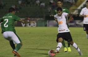 Sornoza deu a assistncia para o gol de Gustavo, contra o Guarani