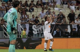 Jadson entrou no segundo tempo e deixou o seu gol contra o Cear, pela Copa do Brasil