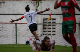 Capit Grazi anotou o segundo gol do Corinthians contra a Portuguesa