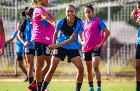 Millene, do Corinthians Futebol Feminino, treina nesta quarta-feira