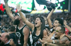 Arena Corinthians lotada para a final contra o So Paulo, pelo Paulisto