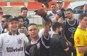Corinthiano leva Gavio para Arena na final contra o So Paulo, pelo Campeonato Paulista