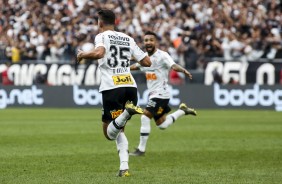 O lateral Danilo Avelar marcou o primeiro gol contra o So Paulo, pela final do Paulisto 2019
