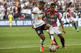 Pedrinho fez bom jogo contra o So Paulo, pela final do Paulisto 2019