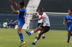 Capito Grazi durante jogo contra o So Jos, pelo Campeonato Brasileiro Feminino