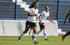 Millene durante jogo contra o So Jos, pelo Campeonato Brasileiro Feminino