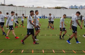Corinthians treina nesta quarta-feira no CT Joaquim Grava com foco no Grmio