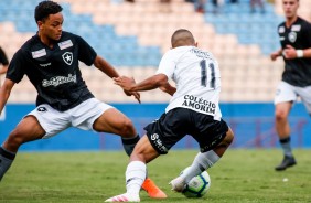 3 a 0 foi o placar da vitria do Corinthians sobre o Botafogo, pelo Brasileiro Sub-17