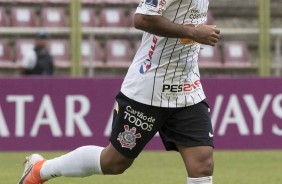 Meia Sornoza marcou seu primeiro gol contra o Deportivo Lara, pela Sul-Americana
