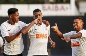 Com o placar mnimo, Corinthians vence Vitria e se classifica para as quartas do Brasileiro Sub-17