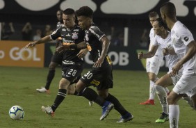 Jnior Urso durante jogo contra o Santos, pelo Campeonato Brasileiro 2019