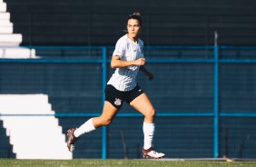 Tamires fez sua estreia com a camisa do Corinthians Feminino, contra o So Francisco