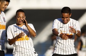Janderson comemora gol contra a Ponte Preta, pelo Brasileiro Sub-20