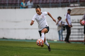 Juliete durante jogo contra a Ferroviria, pelo Campeonato Paulista Feminino 2019