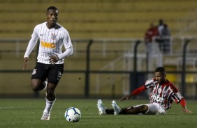 Xavier durante vitria contra o So Paulo, pelo Brasileiro Sub-20