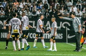 Carille foi expulso durante partida contra o Cruzeiro, pelo Brasileiro, na Arena Corinthians