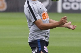 Janderson no ltimo treino antes do jogo contra o Palmeiras