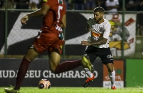 Walisson em combate contra o Fluminense-PI, pela Copinha So Paulo 2020