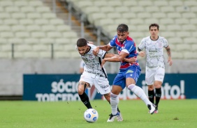 Jovem Vitinho durante jogo entre Corinthians e Fortaleza, no Castelo, pelo Campeonato Brasileiro