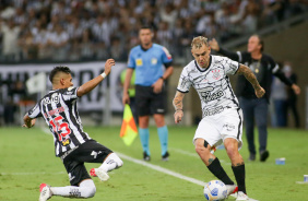 Rger Guedes no jogo entre Corinthians e Atltico-MG, pelo Brasileiro, no Mineiro