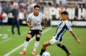 Du no jogo entre Corinthians e Grmio, pelo Campeonato Brasileiro