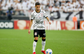 Gabriel Pereira no jogo entre Corinthians e Grmio, pelo Campeonato Brasileiro