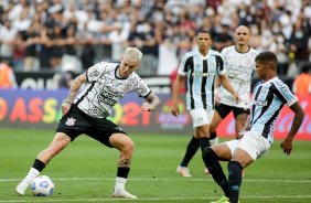 Guedes no jogo entre Corinthians e Grmio, pelo Campeonato Brasileiro