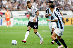 Joo Victor no jogo entre Corinthians e Grmio, pelo Campeonato Brasileiro