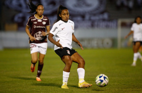 Ju Ferreira no empate sem gols com a Ferroviria pelo primeiro jogo do Brasileiro Feminino