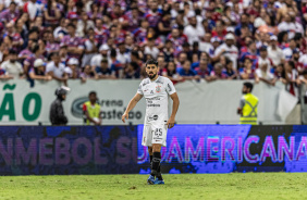 Bruno Mndez durante a partida da Sul-Americana