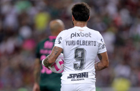 Yuri Alberto no jogo contra o Fluminense