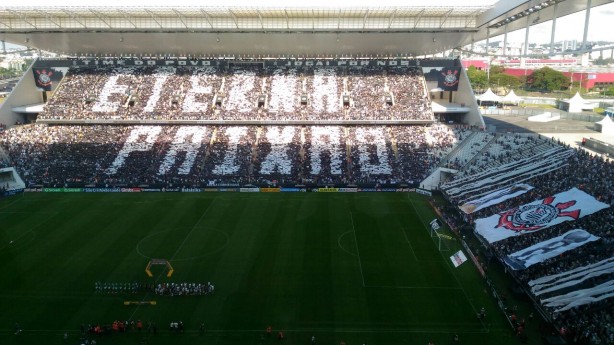 Mosaico contra o Palmeiras, pela primeira fase do Paulisto 2018