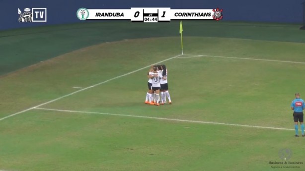 Jogo teve transmisso ao vivo da plataforma Corinthians TV