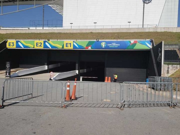 Arena envelopada Copa Amrica