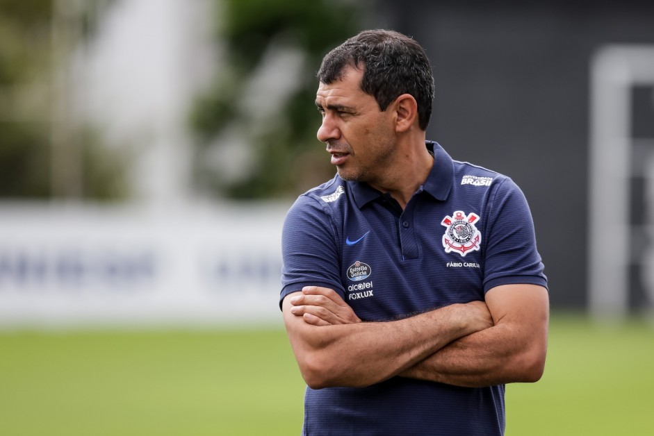 Carille comandou o Corinthians rumo ao ttulo brasileiro de 2017 em seu primeiro ano como treinador