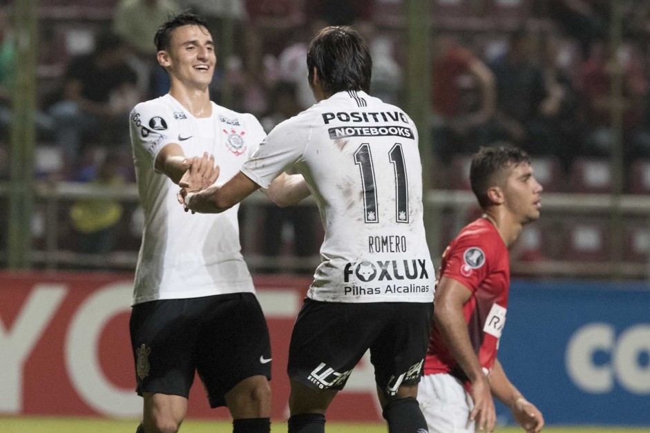 Mantuan e Romero no entraram em campo pelo Corinthians nesta temporada