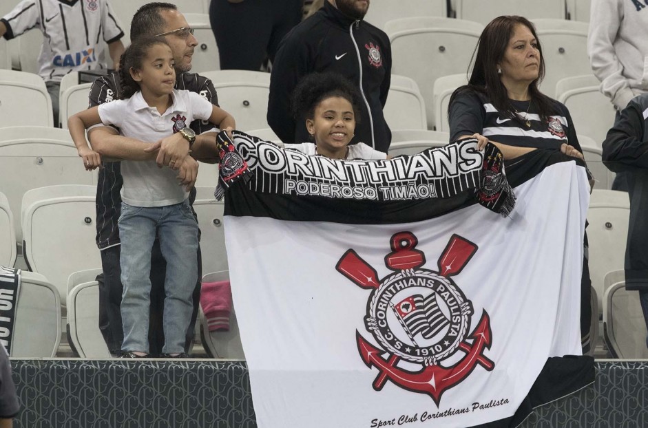 Pouco mais de 20 mil torcedores compareceram  Arena Corinthians para duelo contra o Botafogo