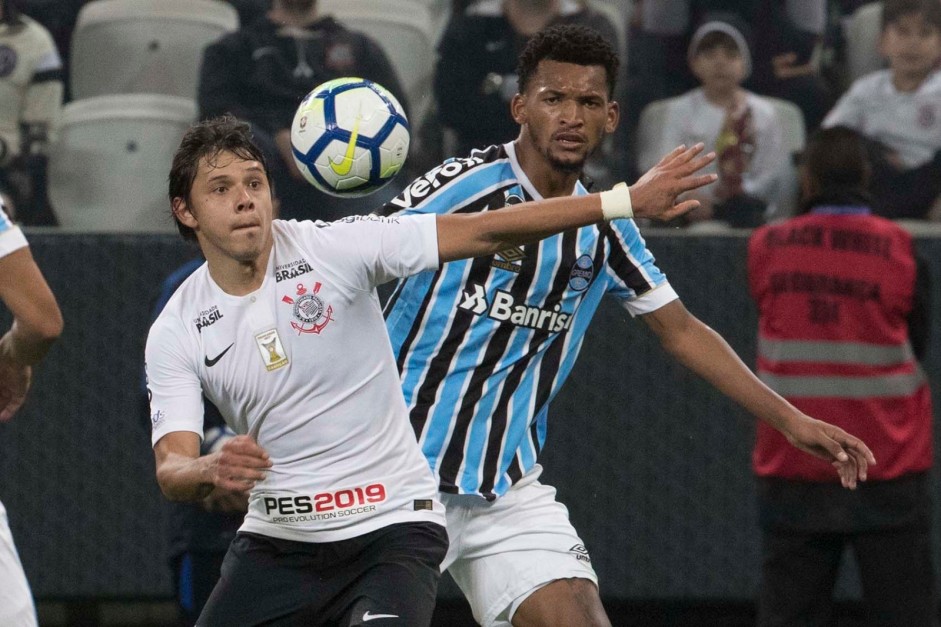 Corinthians de Romero foi derrotado pelo Grmio por 1 a 0 no fim do primeiro turno